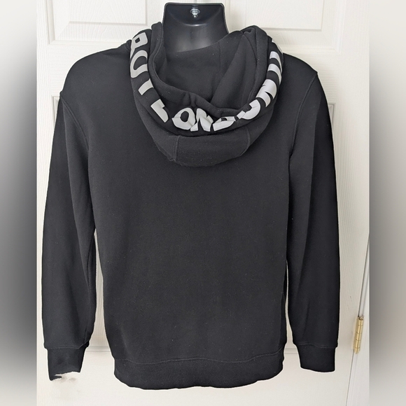 Boy London UK 1976 Reflective Street Hoodie Men's Medium Black - Picture 3 of 12